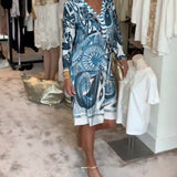 Moonie - Sunburst Printed Dress