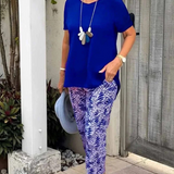 Bella | Cotton-Blend Two-Piece Set