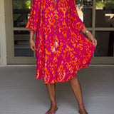 Rica - Relaxed Printed Dress