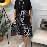 Sherlene - Leopard Print Dress
