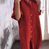 Paige - Buttoned Breeze Dress