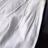 Grace | Wide-leg Pants in Cotton and Linen Blend