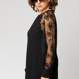 Mirae - Lace-Sleeve Dress