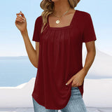 Sabryn - Elegant Pleated Blouse