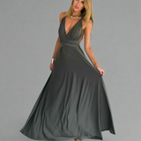 Abito trasformabile in tessuto pregiato