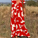 Kendall - Relaxed Abstract Dress