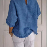 Fizzle - Casual Elegant Blouse