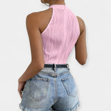 Body intero con arricciatura regolabile