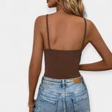 Body con Spalline Regolabili Sottile