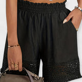 Shorts in pizzo