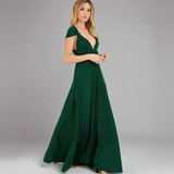 Abito trasformabile in tessuto pregiato