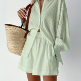 Elizabeth - Breezy Shirt and Shorts Set