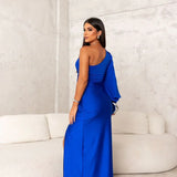 Alison - Elegant Slit Maxi Dress