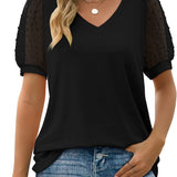 Lumiera - Elegant Puff-Sleeve Top
