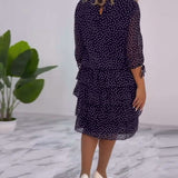 Tilly - Polka Dot Layered Dress