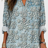 Maglietta Blue Dusk Bloom