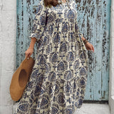 Molly - Boho Mosaic Dress