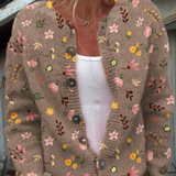 Lowri | Gilet a stampa floreale