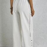 Shania - Relaxed Buttoned Pants