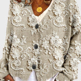 Giacca con Filo di Petali