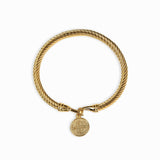 Bracciale d'Oro con Design Monetario