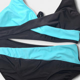 Bikini con Collo Incrociato