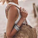 Yana - Crochet Accent Summer Dress