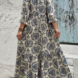 Molly - Boho Mosaic Dress