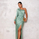 Alison - Elegant Slit Maxi Dress