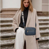 Jessica | Refined Leather Shoulder Bag