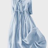 Abito con Collo Elegante