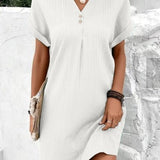 Carina - V-Neck Spring Dress