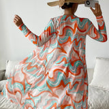 AMALFI - High-Waist Bikini Set with Cover-Up