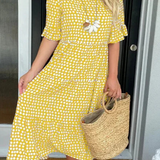 Victoria | Relaxed Tiered Midi Dress