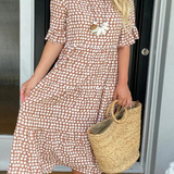 Victoria | Relaxed Tiered Midi Dress