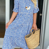 Victoria | Relaxed Tiered Midi Dress