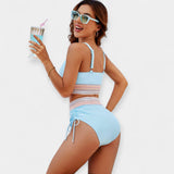 Bikini a Vita Alta con Imbottitura