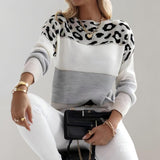 Pascaline | Leopard Print Casual Sweater