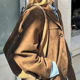 FIORA- Giacca Blazer in Camoscio
