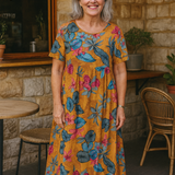 Billie | Breezy Floral Maxi Dress