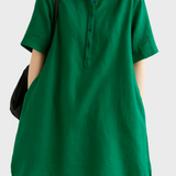 Abito Camicia in Lino Relax