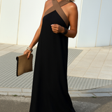 Willow | Breathable Comfortable Crossed Maxi Dress