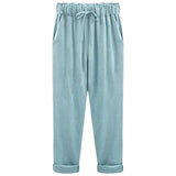 LUISA | Zomerse linnen-katoenen broek voor dames