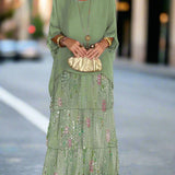Alyssa - Layered Boho Elegance Dress