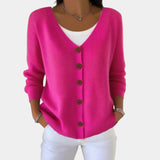 Maida | Cardigan morbido in maglia leggera