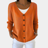 Maida | Cardigan morbido in maglia leggera