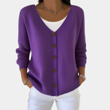 Maida | Cardigan morbido in maglia leggera