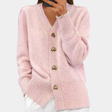 Zita | Cardigan morbido con bottoni a cuore