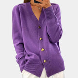 Zita | Cardigan morbido con bottoni a cuore