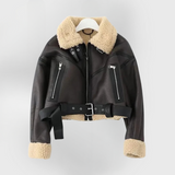 Liliana | Giacca in pelle traspirante versatile